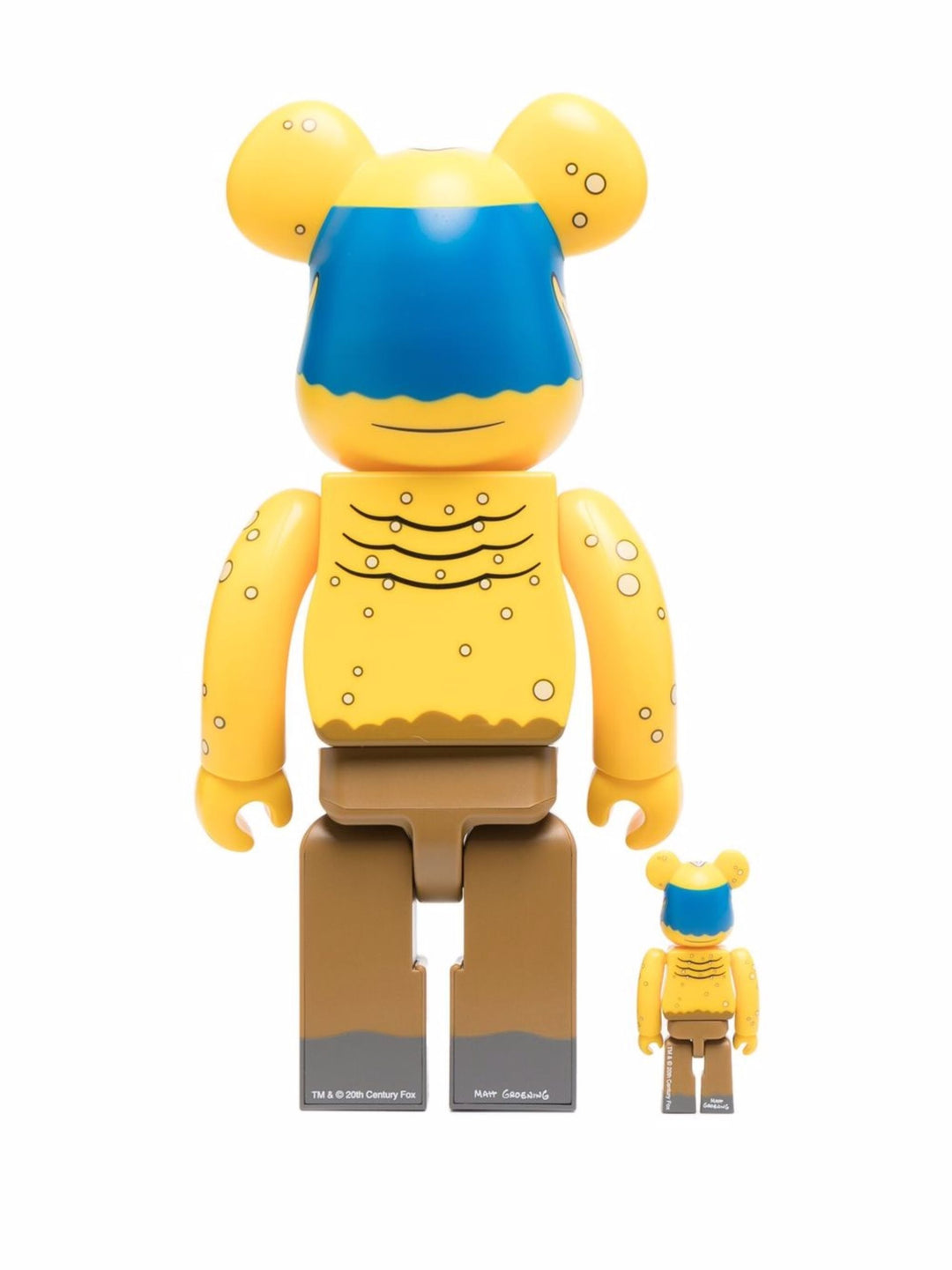 The Simpsons Cyclops Wiggum | BEARBRICK  100% + 400%