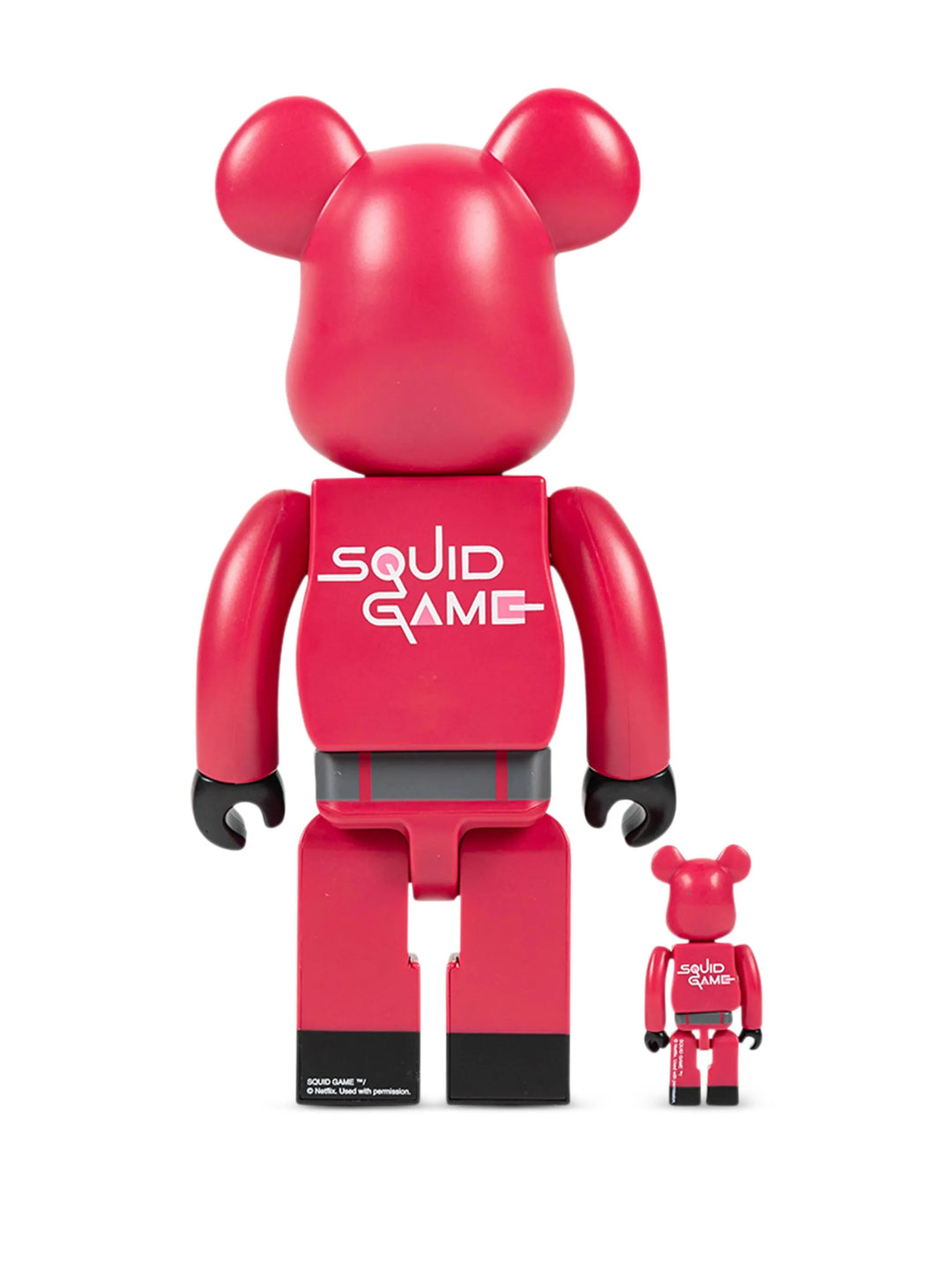 Squid Game Guardia Quadrato | BEARBRICK  100% + 400%