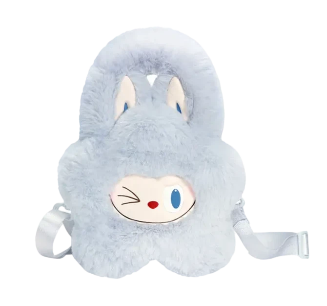 THE MONSTERS Classic Series-Plush Flower Bag (LIGHT BLUE)