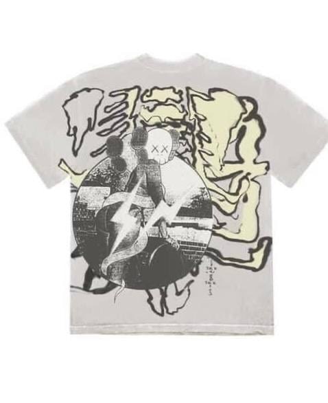 T-SHIRT TRAVIS SCOTT x KAWS