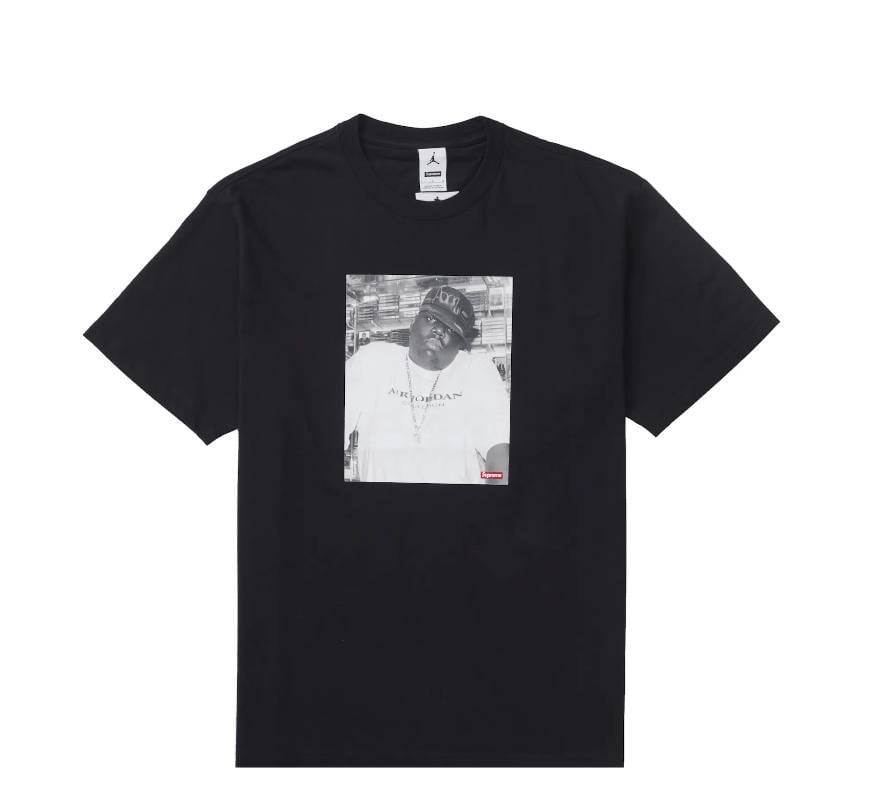 T-SHIRT NERA BIGGIE JORDAN - SUPREME