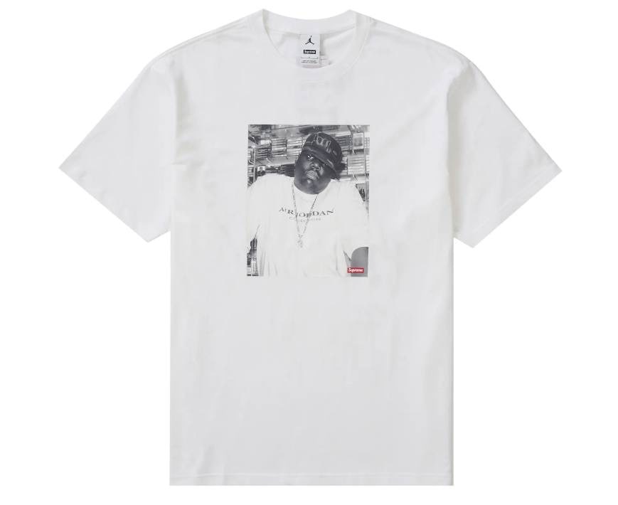 T-SHIRT BIANCA BIGGIE JORDAN - SUPREME