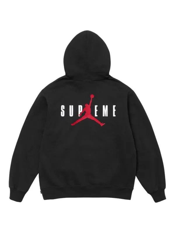 HOODIE NERA SUPREME - JORDAN