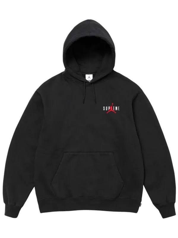 HOODIE NERA SUPREME - JORDAN