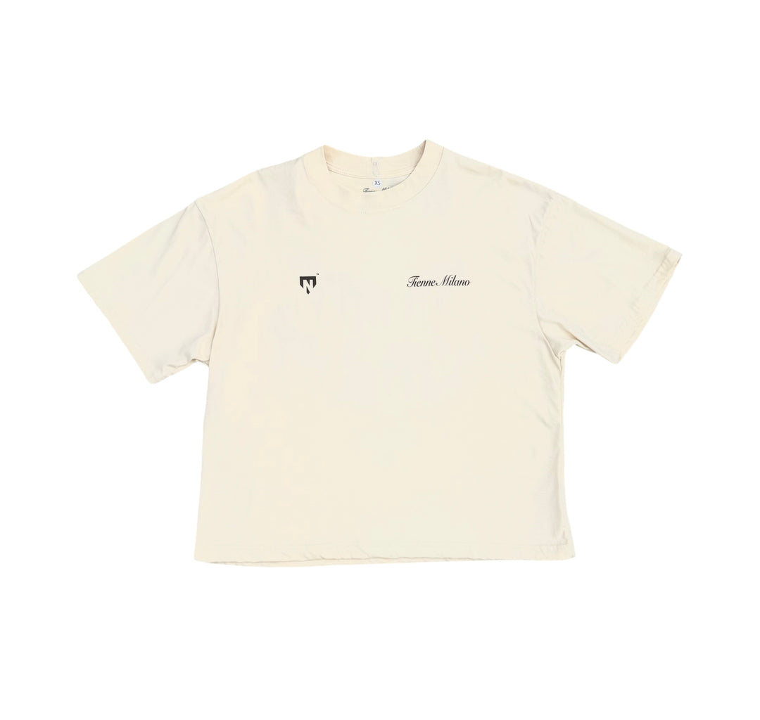TIENNE MENTALITY - Icon Tee "Cream"