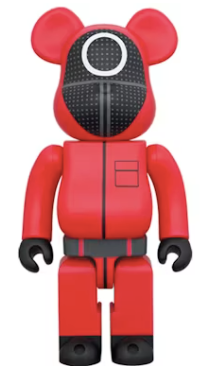 SQUID GAME GUARDIA CERCHIO | BEARBRICK 1000%