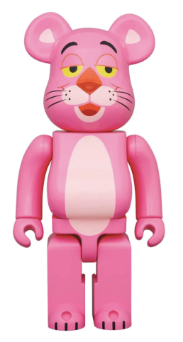PANTERA ROSA | BEARBRICK 1000%