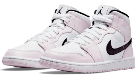 Air Jordan 1 Mid Barely Rose (W)