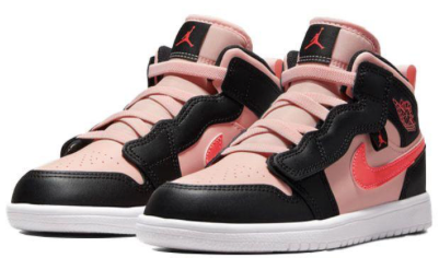 Air Jordan 1 Mid Atmosphere Black Infrared (PS)