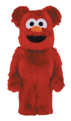 SESAME STREET ELMO COSTUME VERSION 2.0 | BEARBRICK 1000%