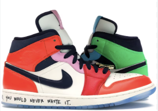 Air Jordan 1 Mid Fearless Melody Ehsani (W)