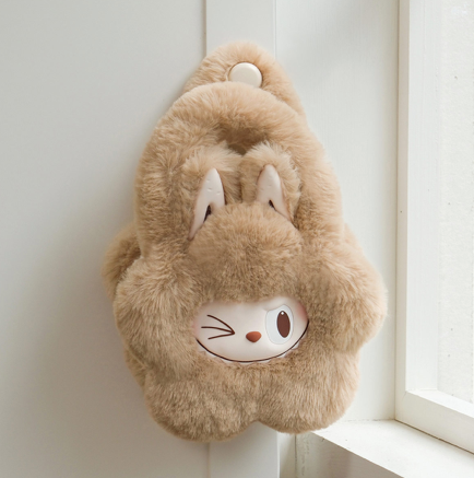 THE MONSTERS Classic Series-Plush Flower Bag (BROWN)