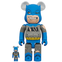 Batman Trionfante Il Ritorno del Cavaliere Oscuro | BEARBRICK 100% + 400%