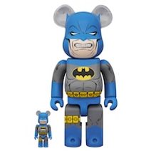 Batman Blue Il Ritorno del Cavaliere Oscuro | BEARBRICK 100% + 400%