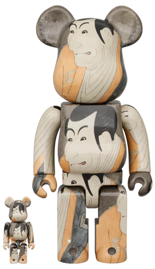Ichikawa Ebizo IV (Sharaku) | BEARBRICK 100% + 400%