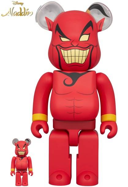 Disney Aladdin Jafar BEARBRICK 100% + 400% | PRE ORDER