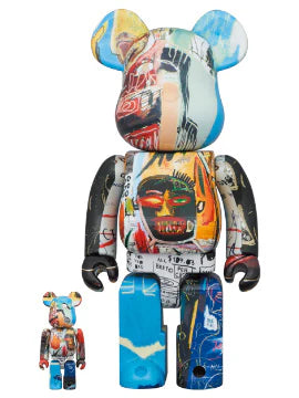 Jean-Michel Basquiat #3 BWWT BEARBRICK 100% + 400%