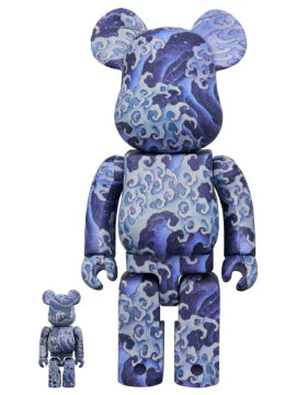 Hokusai Angry Waves Onami BEARBRICK 100% + 400% | PRE ORDER