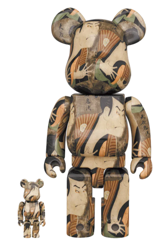 Toshusai Sharaku | BEARBRICK 100% + 400%