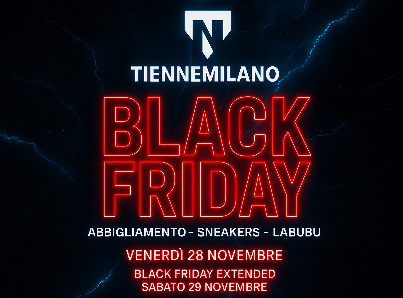 BLACK FRIDAY TIENNE MILANO – FINO A -40%
