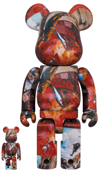 007 "You Only Live Twice" BEARBRICK 100% + 400%