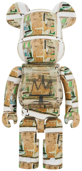 Jean-Michel Basquiat King Pleasure | BEARBRICK 1000%