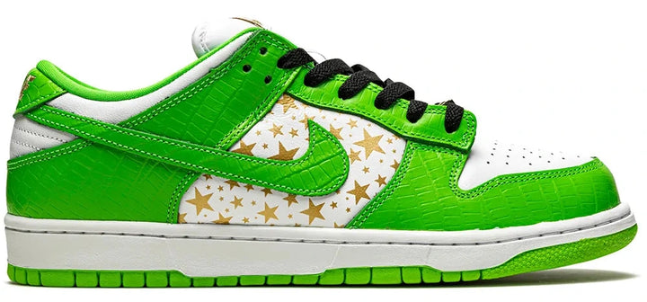 Nike Sb Dunk Low Supreme Stars Green