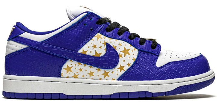 Nike Sb Dunk Low Supreme Stars Blue