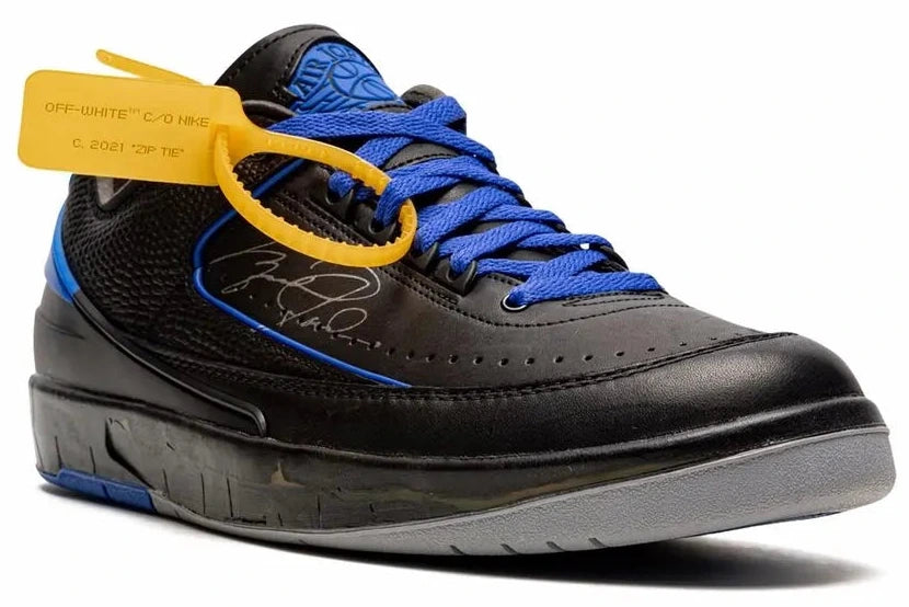 Jordan 2 Retro Low Sp Off-White Black Blue