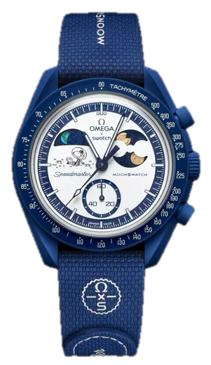 Swatch x Omega MoonSwatch “Mission to Earthphase Snoopy Gold (Beaver Moon)”
