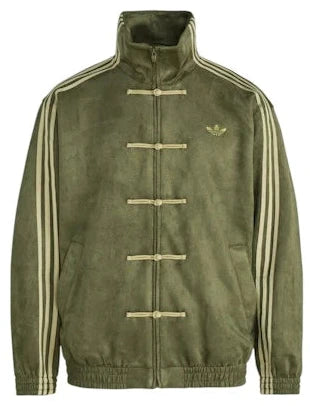 Adidas CTT Chinese Track Top 3.1 Gender Neutral Jacket Olive (Asia Sizing)