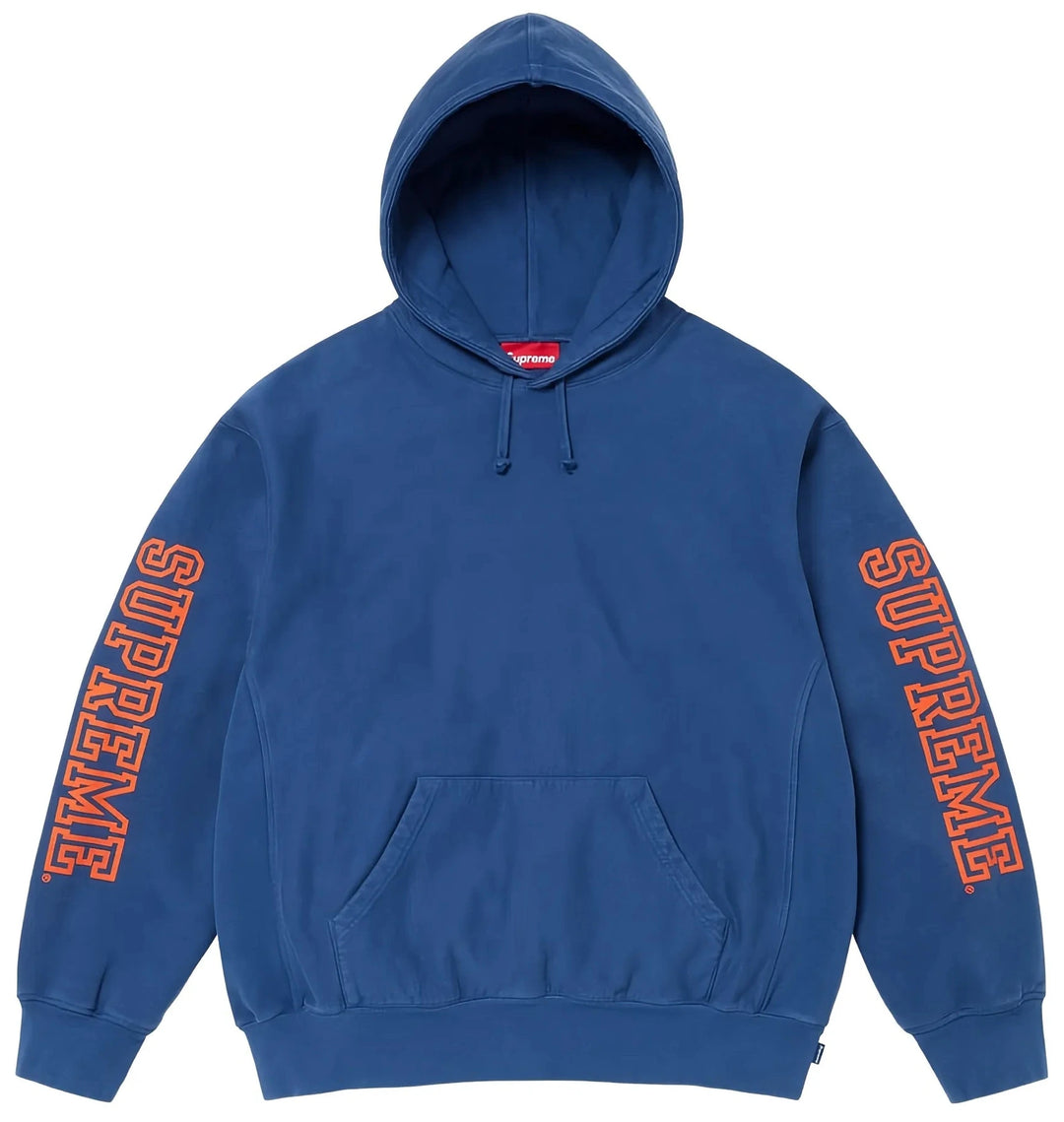 Supreme Collegiate Hoodie “Blue-Orange”