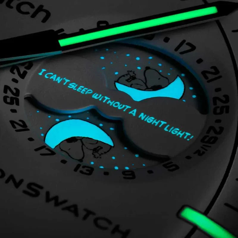 Swatch x Omega Bioceramic MoonSwatch “Mission to Moonphase Snoopy”