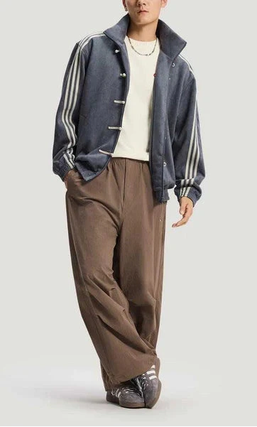 adidas CTT Chinese Track Top 3.1 Jacket “Dark Grey” (Asia Sizing)