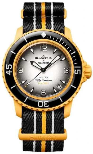 Swatch x Blancpain Scuba Fifty Fathoms “Pacific Ocean”  White