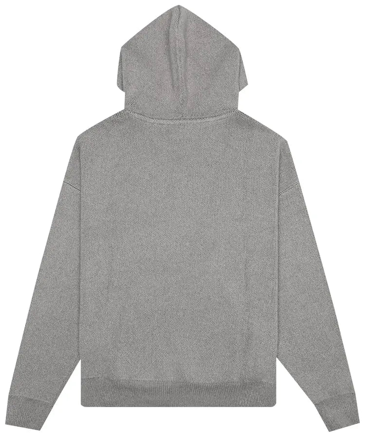 Fear of God Essentials Knit Hoodie Dark Heather Oatmeal