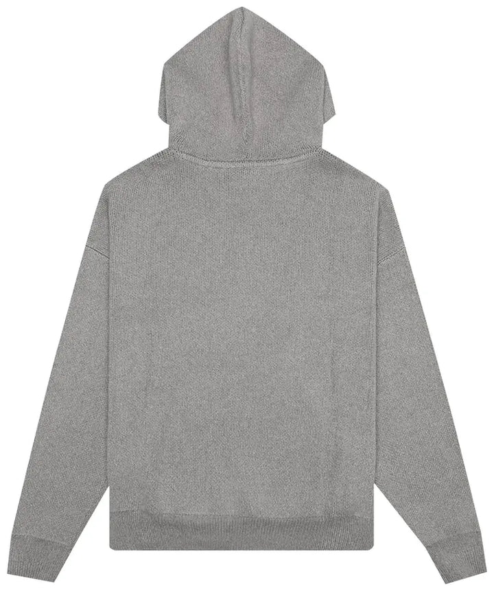 Fear of God Essentials Knit Hoodie Dark Heather Oatmeal