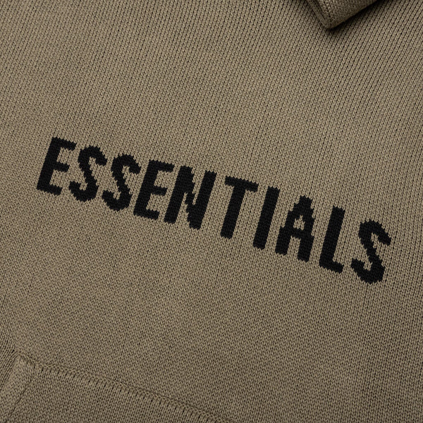 Fear of God Essentials Knit Hoodie Harvest