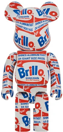 Andy Warhol Brillo Box | BEARBRICK 1000%