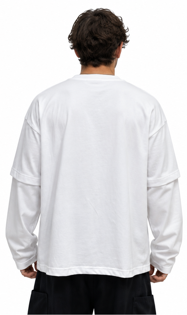 WHITE LONGSLEEVE