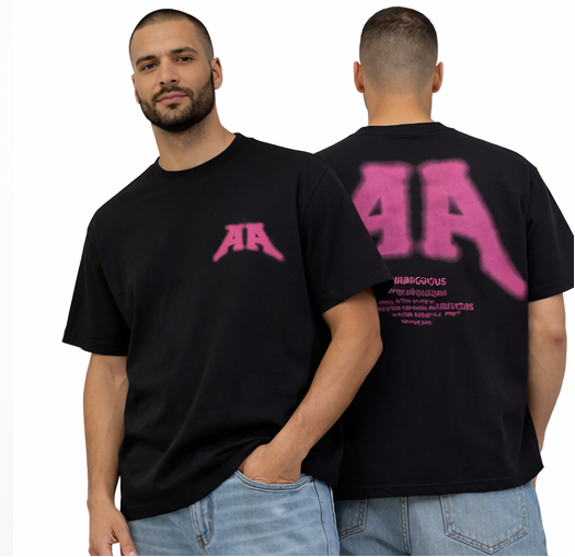 "AMBIGUOUS" VYRE BLACK T-SHIRT