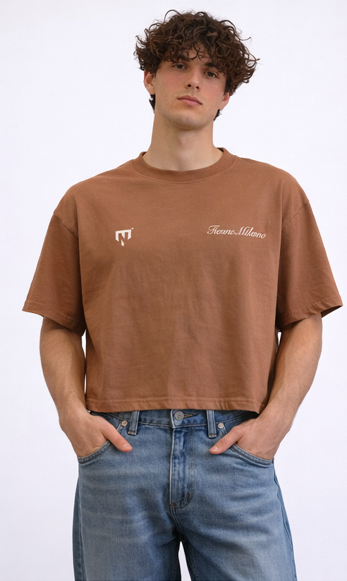 TIENNE MENTALITY - Icon tee "Cacao"