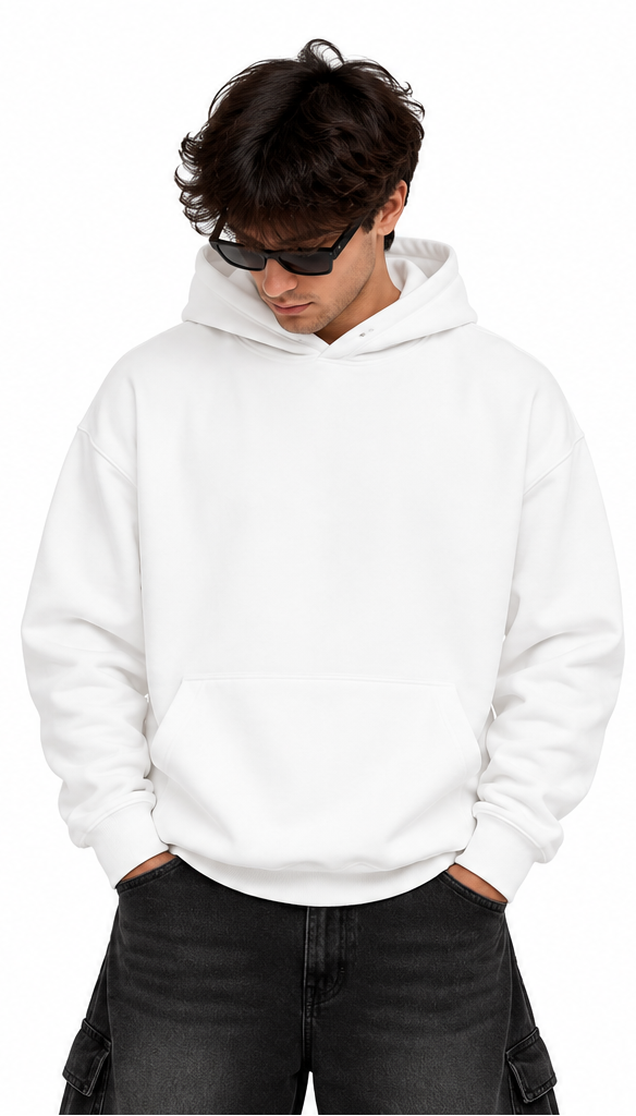 "DREAM COMES TRUE" WHITE HOODIE