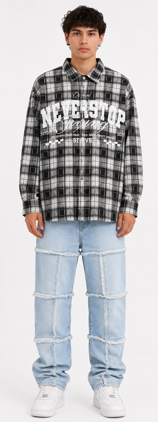 “NEVERSTOP” Carbon Shirt