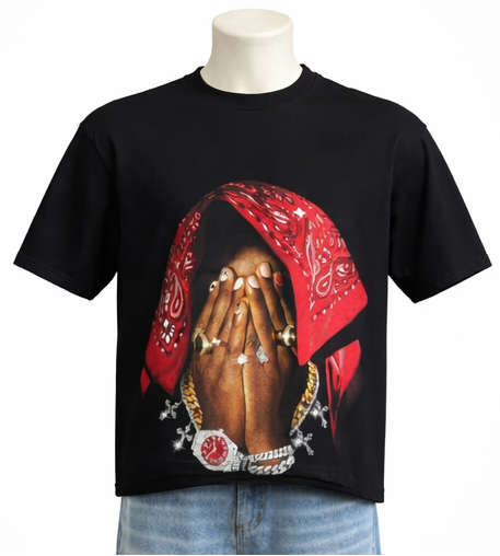 BANDANA VYRE BLACK T-SHIRT