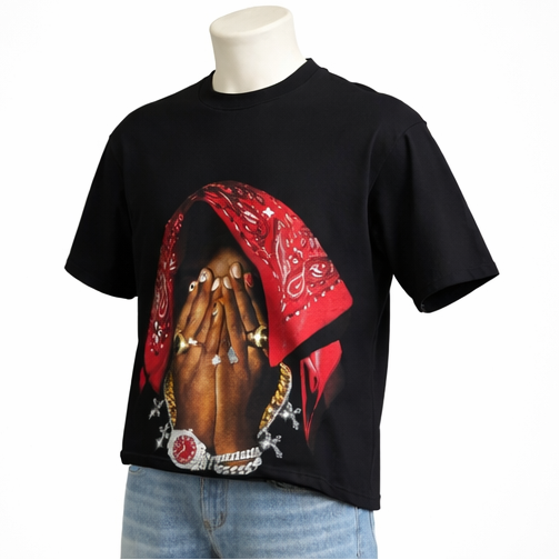 BANDANA VYRE BLACK T-SHIRT