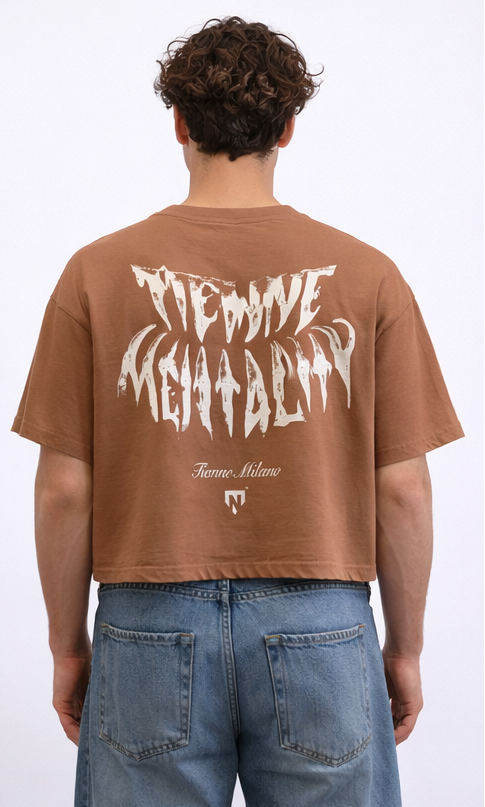TIENNE MENTALITY - Icon tee "Cacao"