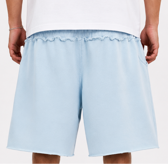 COMME DES FUCKDOWN SKY BLUE SHORTS