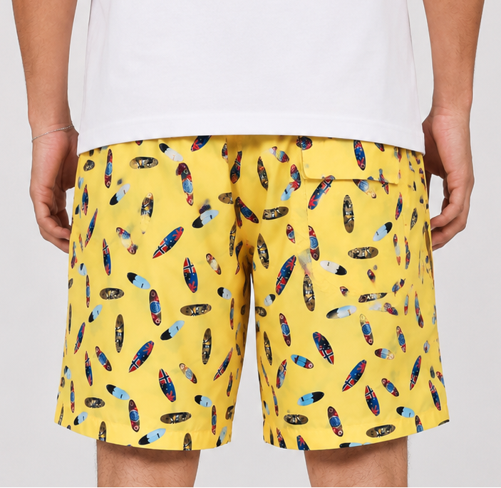 Surfboards Yellow Swim Suit