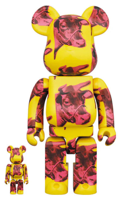 Andy Warhol Cow Wallpaper ( PRE ORDER GIUGNO 2026) |  BEARBRICK 100% + 400%
